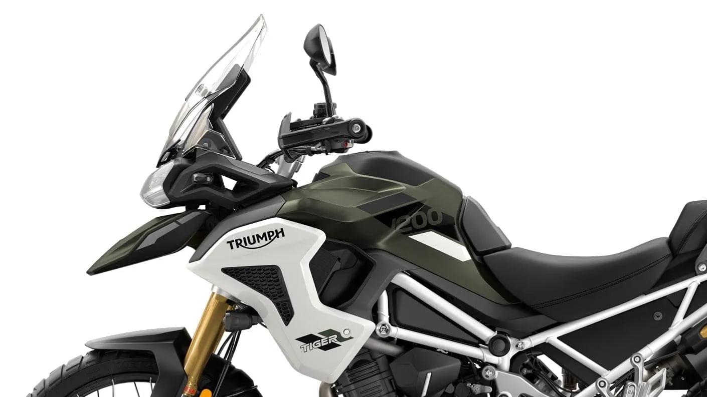Triumph tiger verde on sale